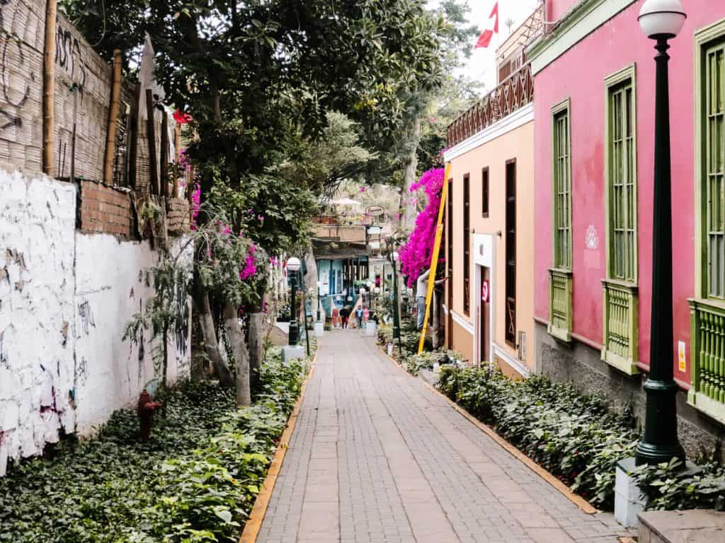 Een van de leukste wijken in Lima Peru is Barranco.