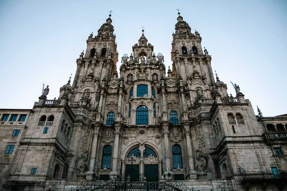 Kathedraal van Santiago de Compostela.