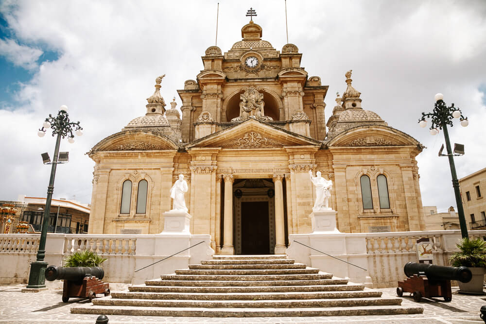 Almost every village on Gozo has a small church, located on the central square, where the locals gather during a mass or event.