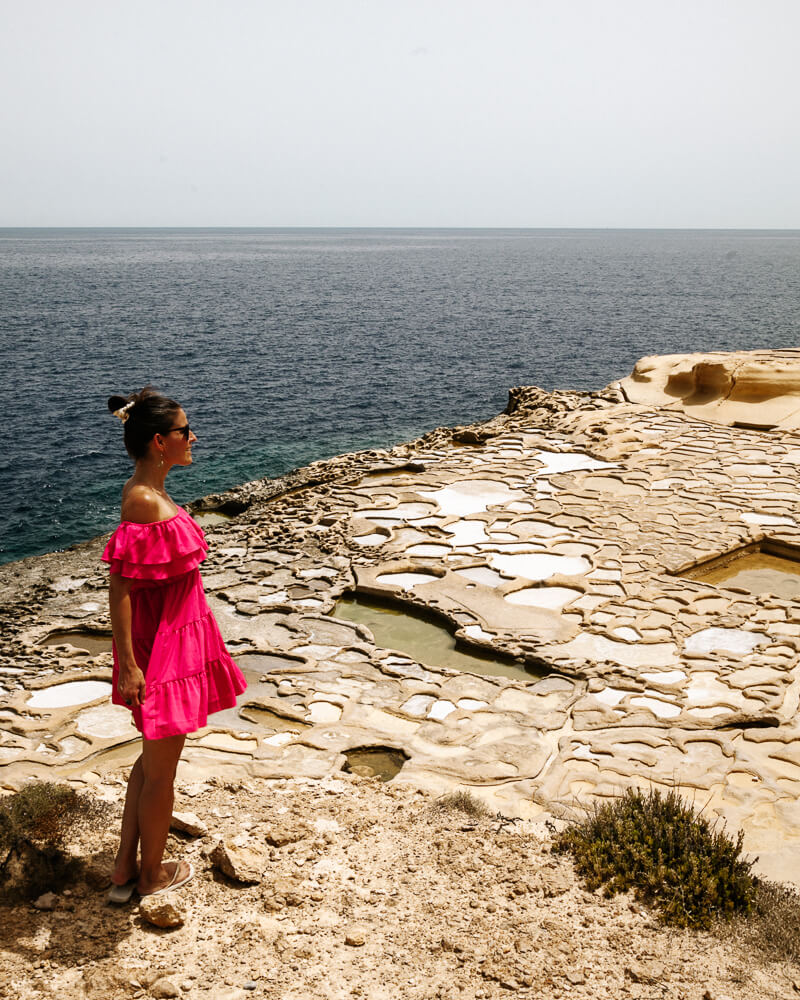 Along the north coast of Gozo there are the Xwejni salt pans, dating from Roman times. 