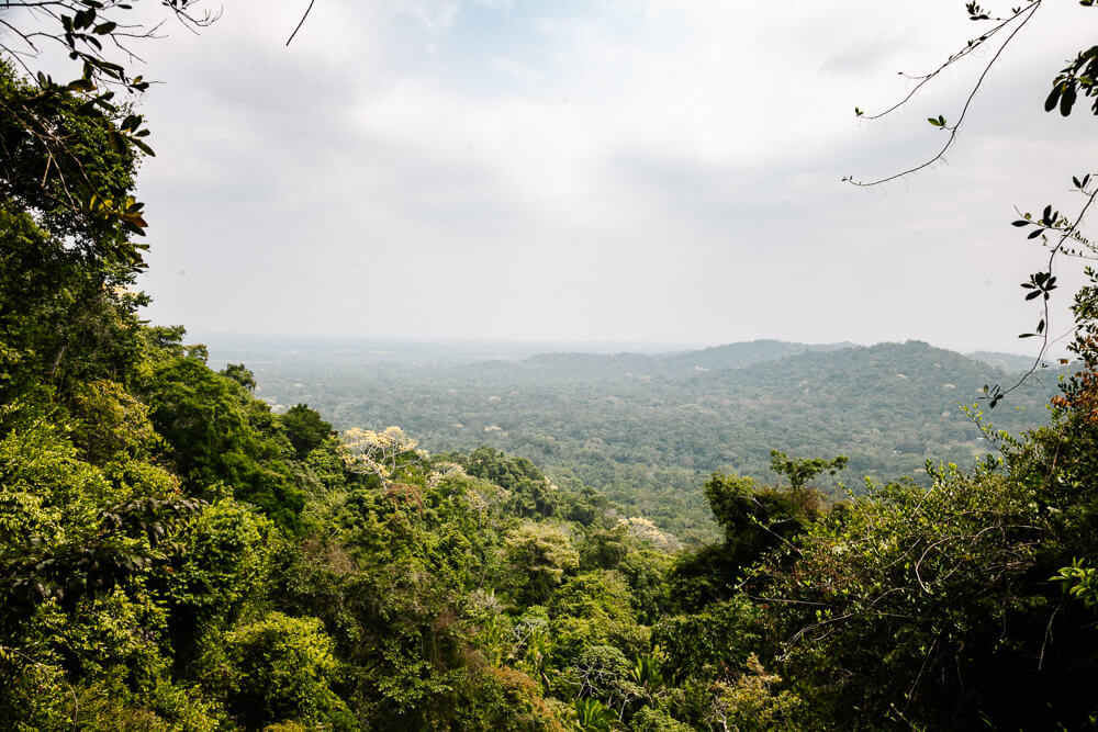 View of Antelope Trail in Mayflower Bocawina National Park, one of the things to do around Hopkins in Belize.