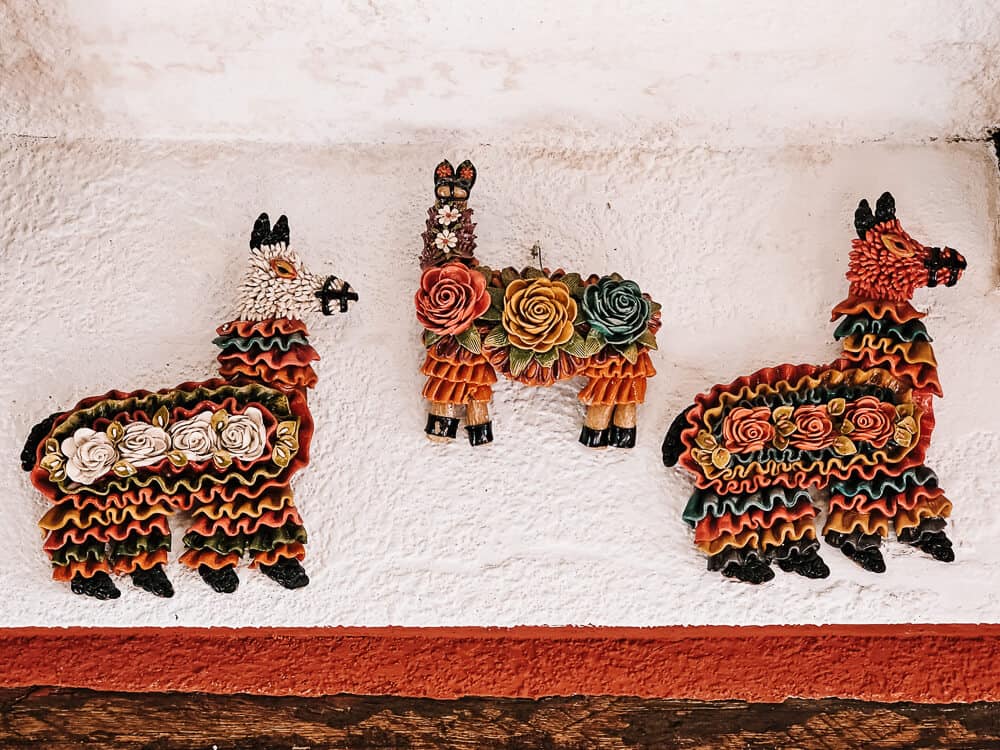 Lama decorations.