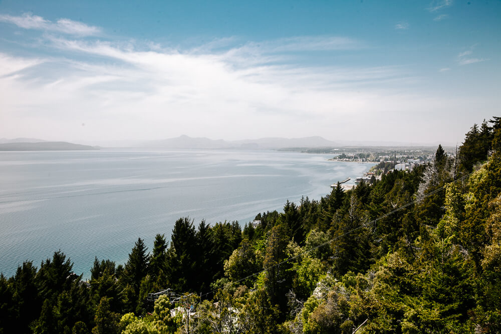 Enjoy the Nahuel Huapi lake views, one of the best things to do in Bariloche Argentina.