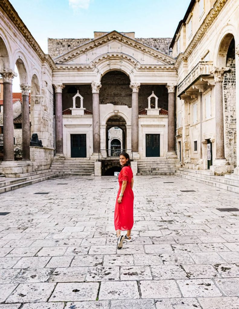 One of the most impressive places is the little square in front of Split’s cathedral, from the 4th century. It is one of the most busy but pretty spots in Split for pictures and live music in the evening, If you want to take a great picture, make sure to be there at least at 7AM and you have the whole place to yourself. 