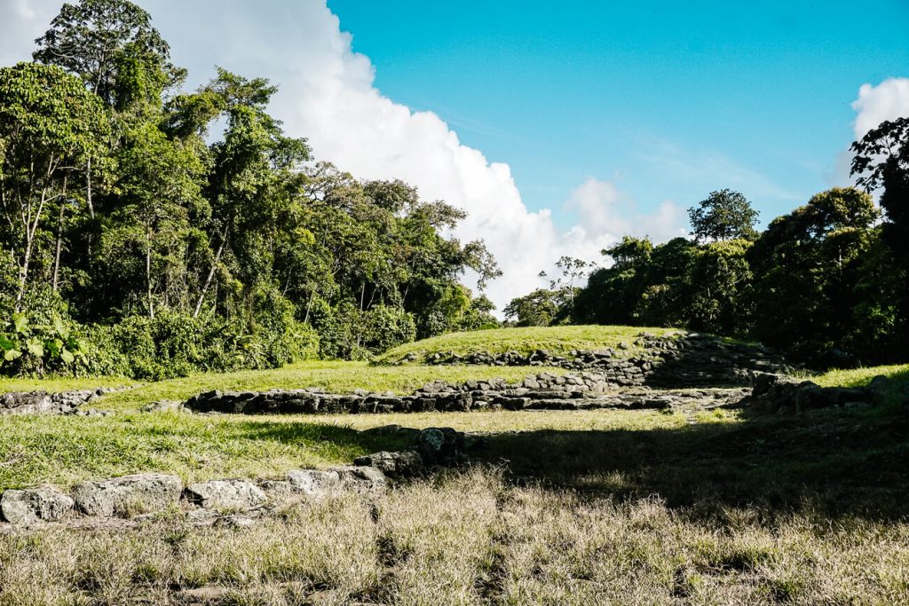 Monumento Nacional Guayabo is a pre-Columbian complex, located in the tropical rainforest of Costa Rica and was inhabited by the Guayabo Indians between 1000 BC and 1400 AD.