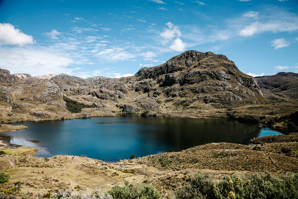 One of the most beautiful natural reserves and things to do around Cuenca in Ecuador is the Parque Nacional El Cajas.