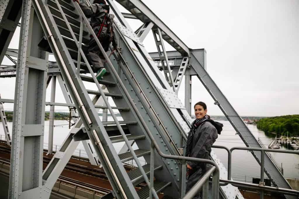 Are you looking for a bit of adventure? Then one of the things to do for you in Fyn Denmark is Bridgewalking. You walk here at a height of 60-meters on top of the Old Little Belt Bridge, which connects the island of Fyn with Jutland.