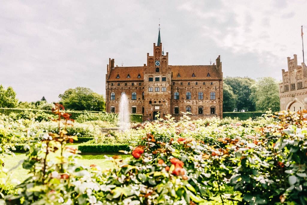 The island Fyn in Denmark is home to 123 castles, including Egeskov Slot, said to be one of the best-preserved Renaissance castles in Europe.