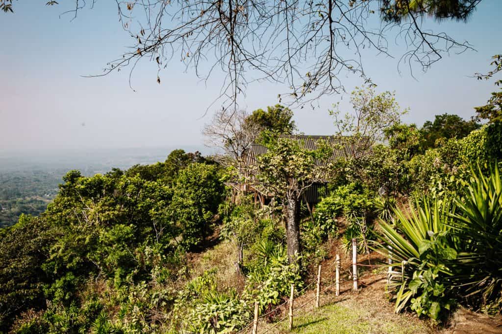 Casa 1800 Los Naranjos is located on a mountain near the village Los Naranjos, located along the Ruta de las Flores, one of the best itineraries in El Salvador.