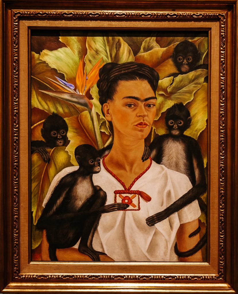 Frida Kahlo painting.