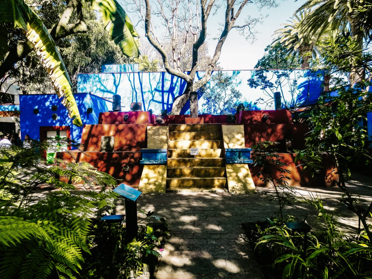 Courtyard in Mexico City.