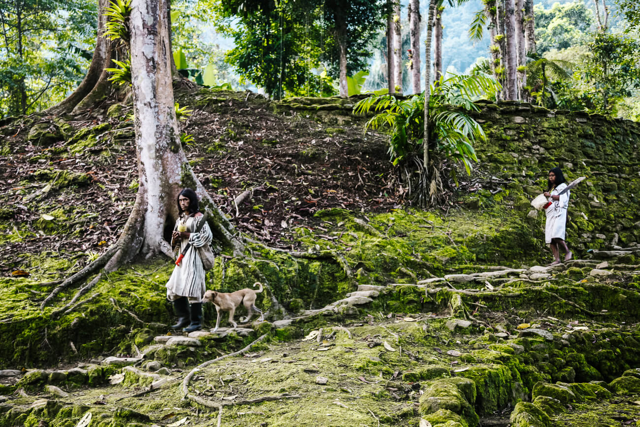 indigenous community living in Ciudad Perdida