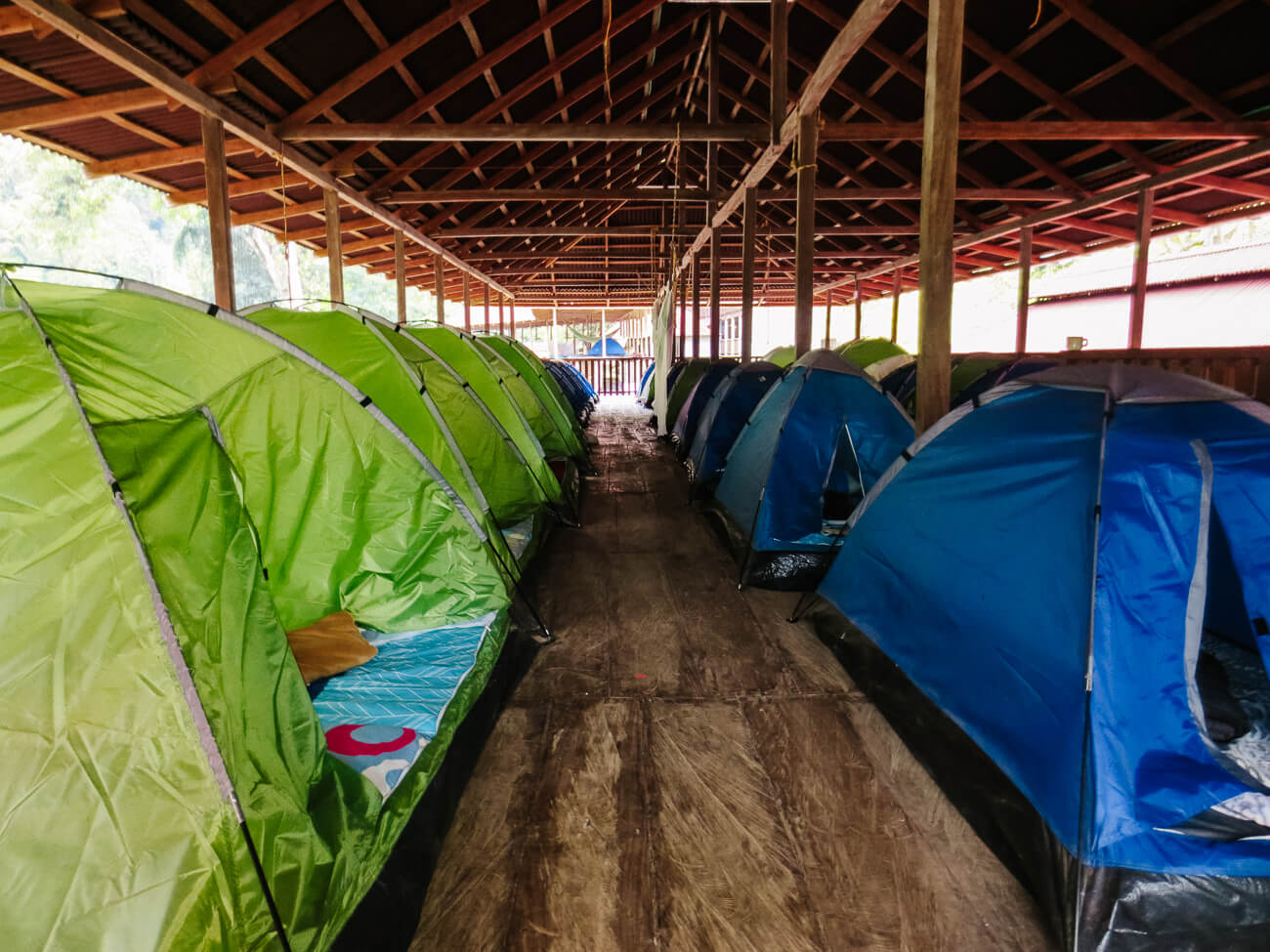 Camp Mumake, during Ciudad Perdida hike