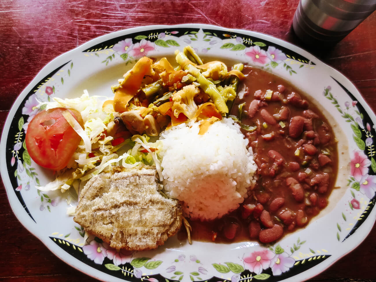 meals during lost city trek 