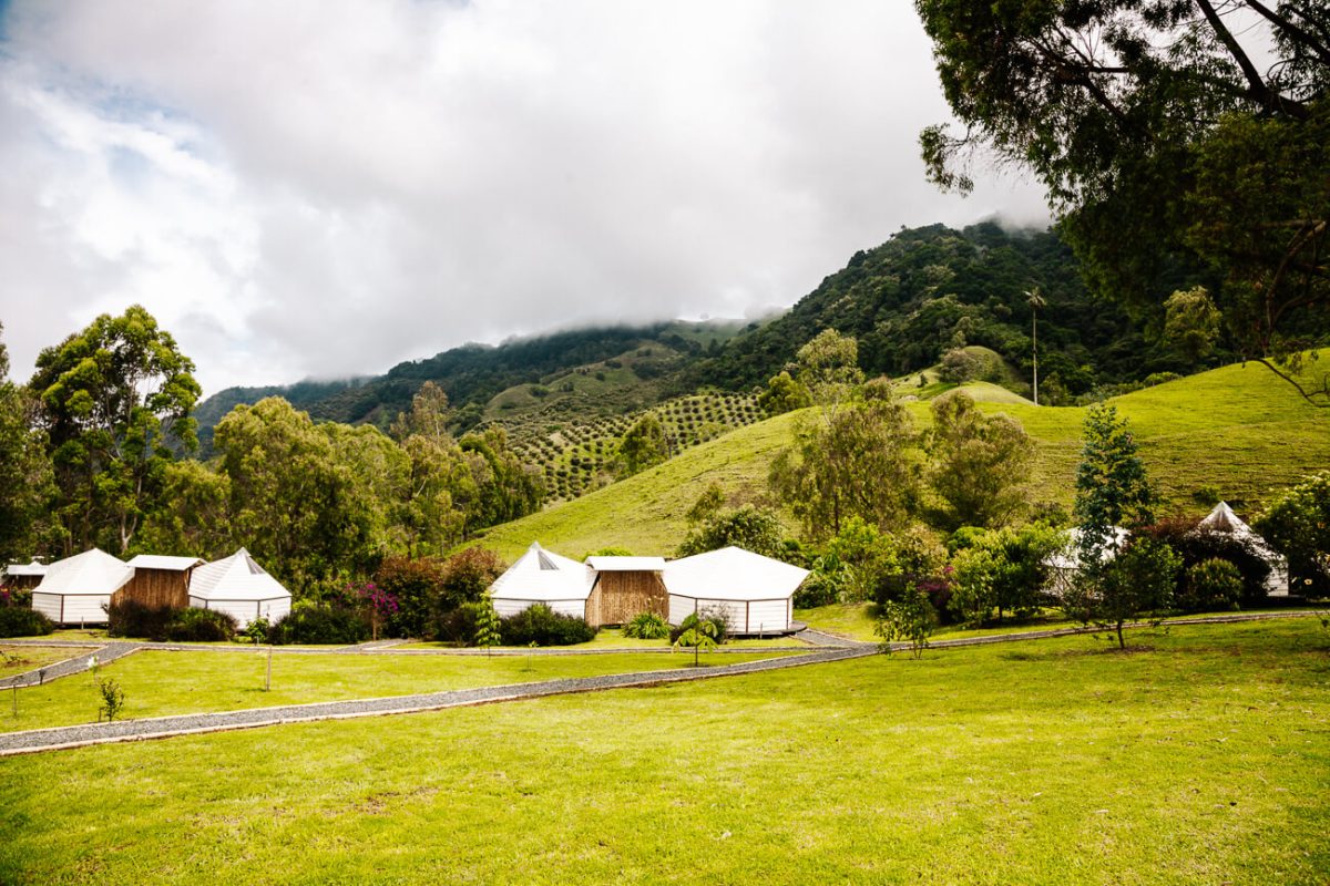 Lumbre glamping.