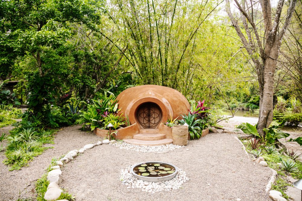 temazcal, traditional sauna at One Love hotel Palomino