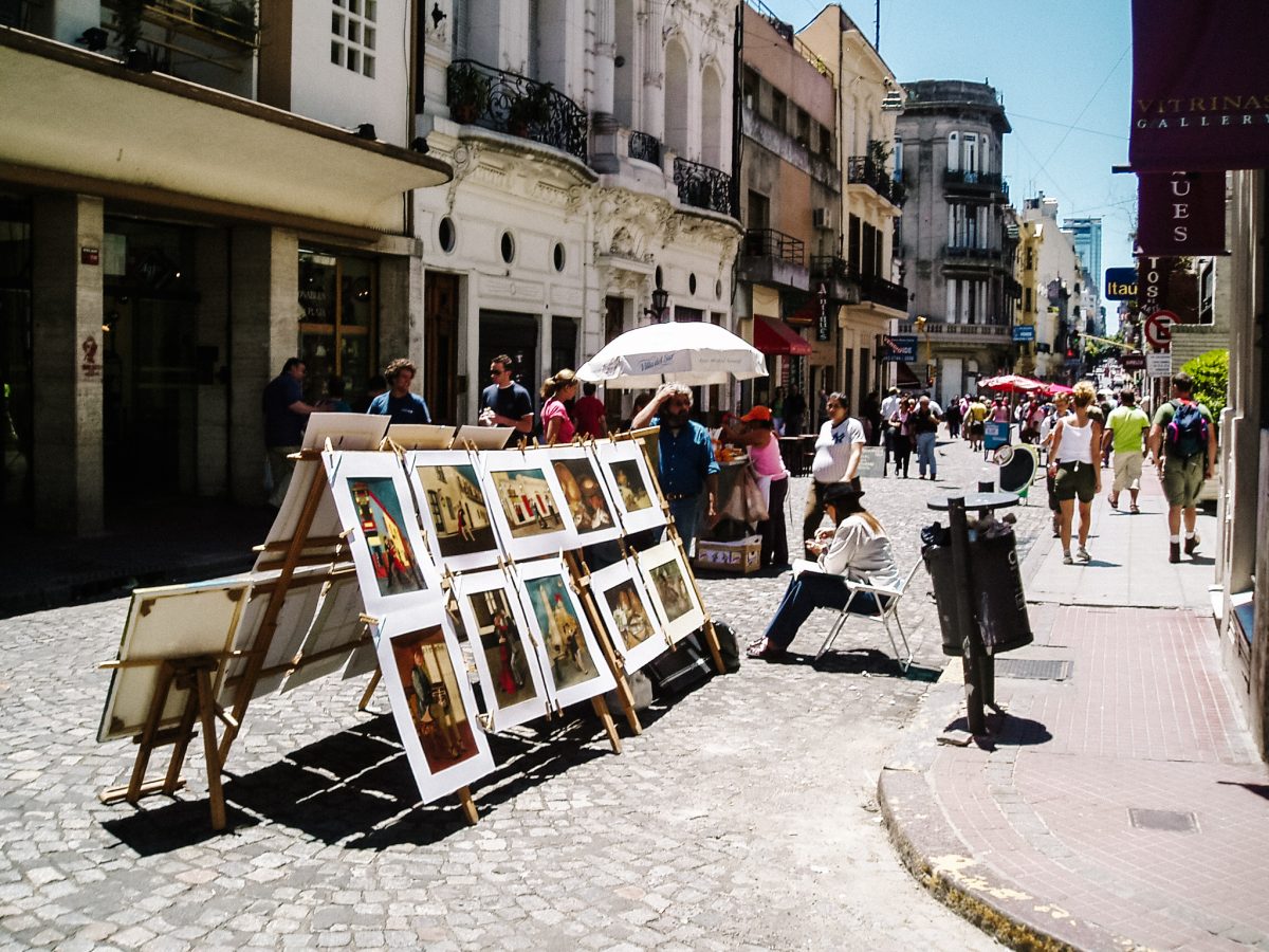 San Telmo neighborhood in Buenos Aires.