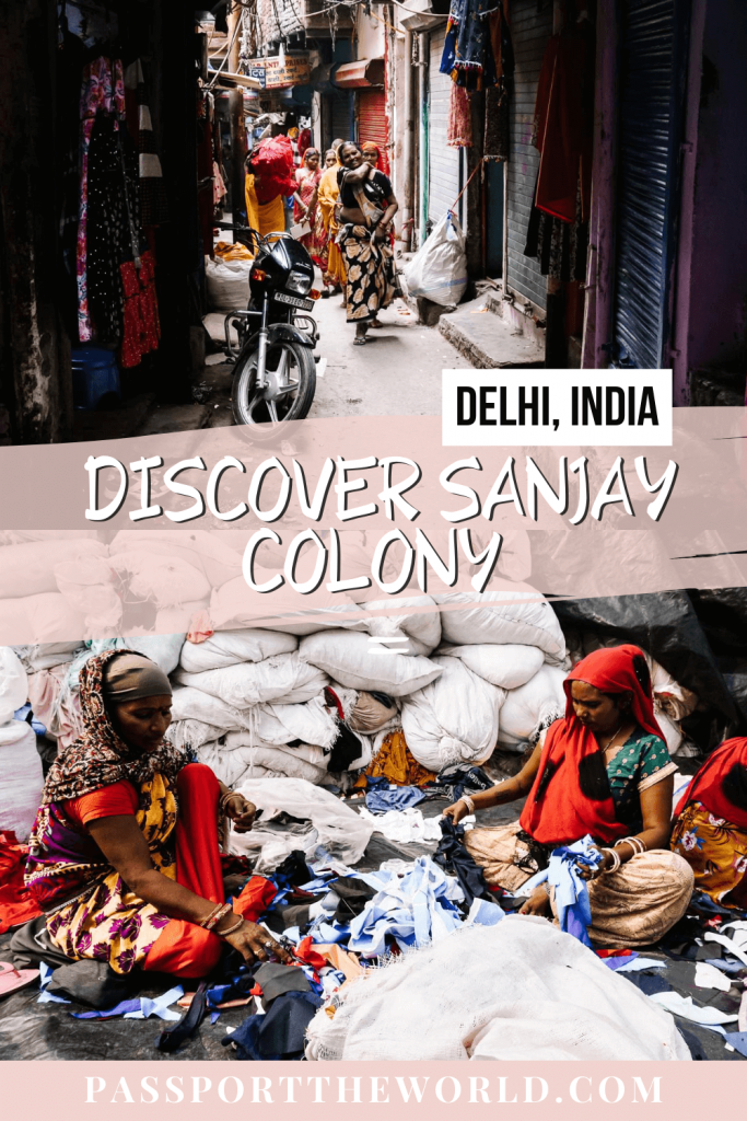 Pin Sanjay Colony Delhi slum tour