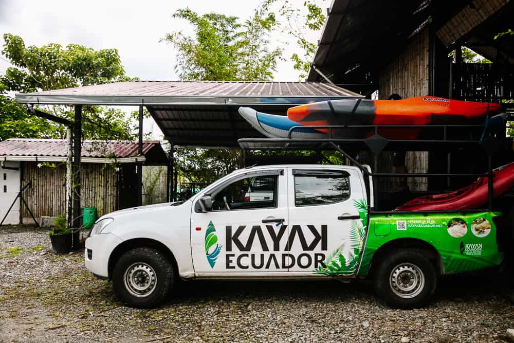 Kayak Ecuador offers multiple rafting- ad kayaking tours.