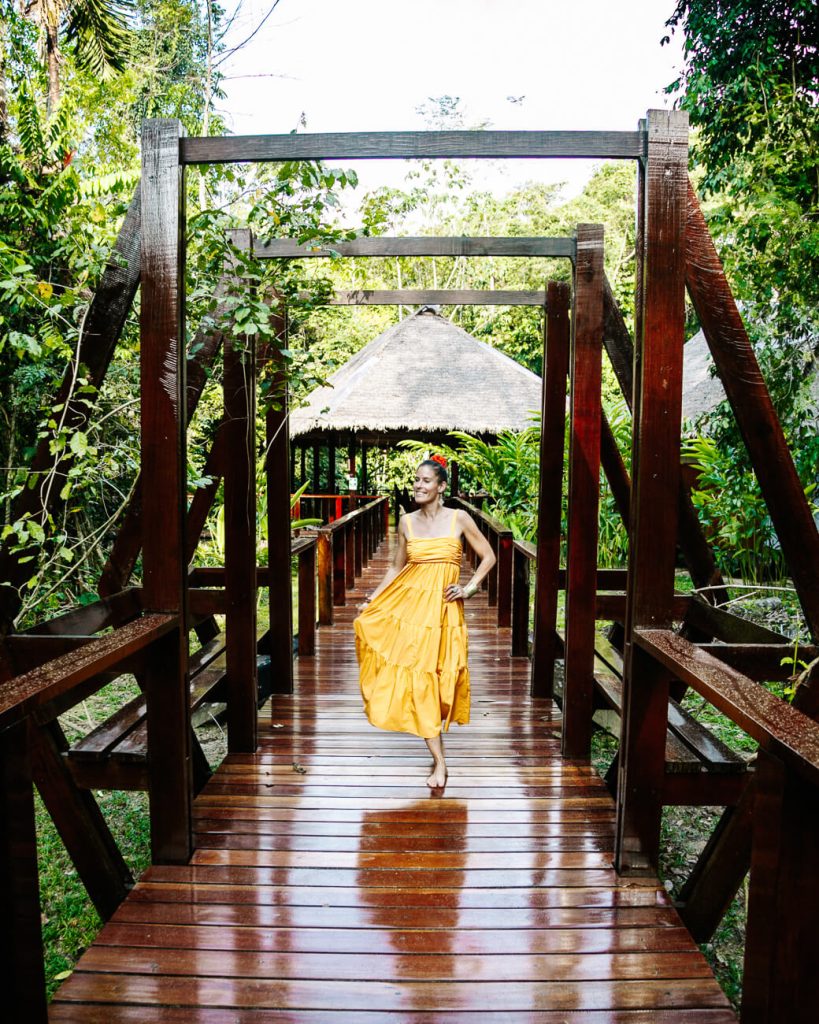 Deborah at Posada Amazonas - jungle lodge Tambopata Peru by Rainforest Expeditions