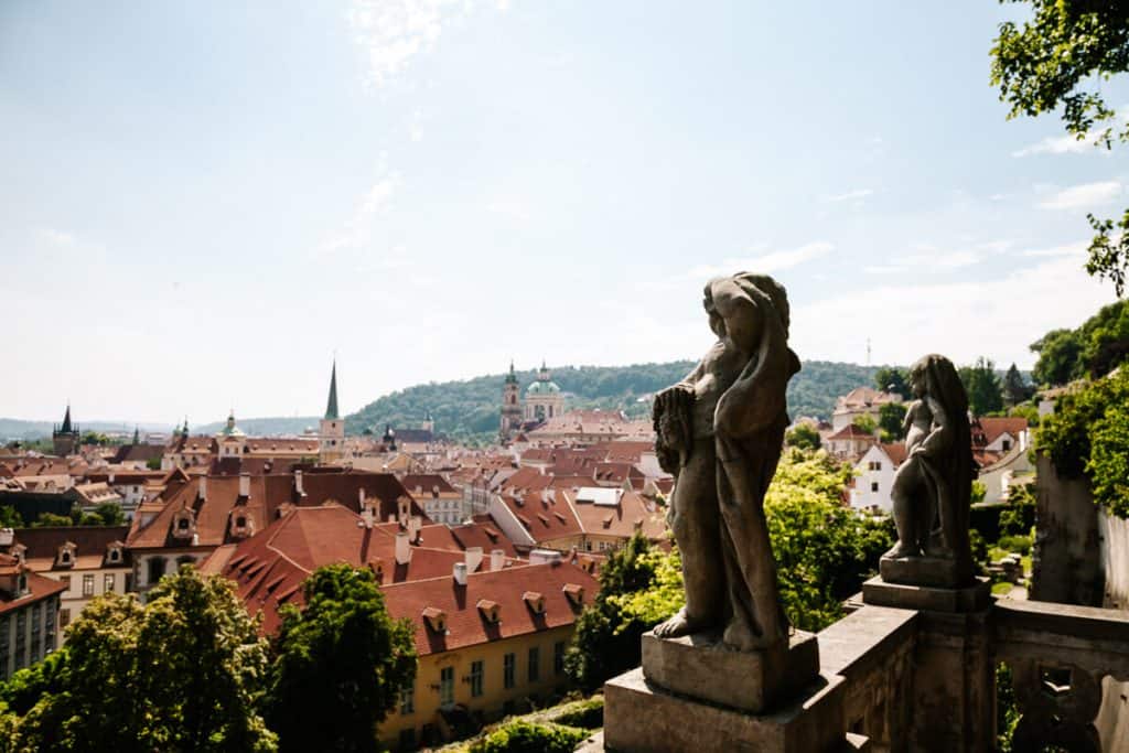 One of the most beautiful places and best things to do for me in Prague is Palácové Zahrady. Where you share the palace in Prague with many other tourists, these palace gardens offer almost privacy, as there is a big chance that there are only a few other visitors.