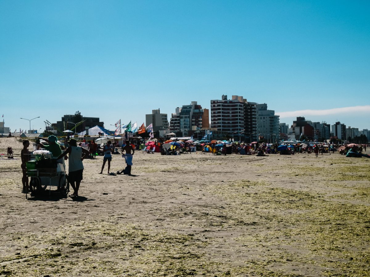 Beaches at Puerto Madryn city.