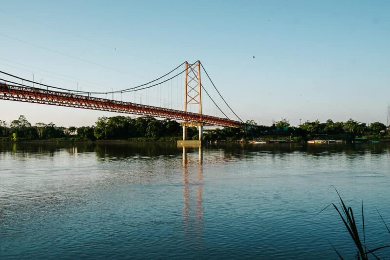 Bridge in Puerto Maldonado.