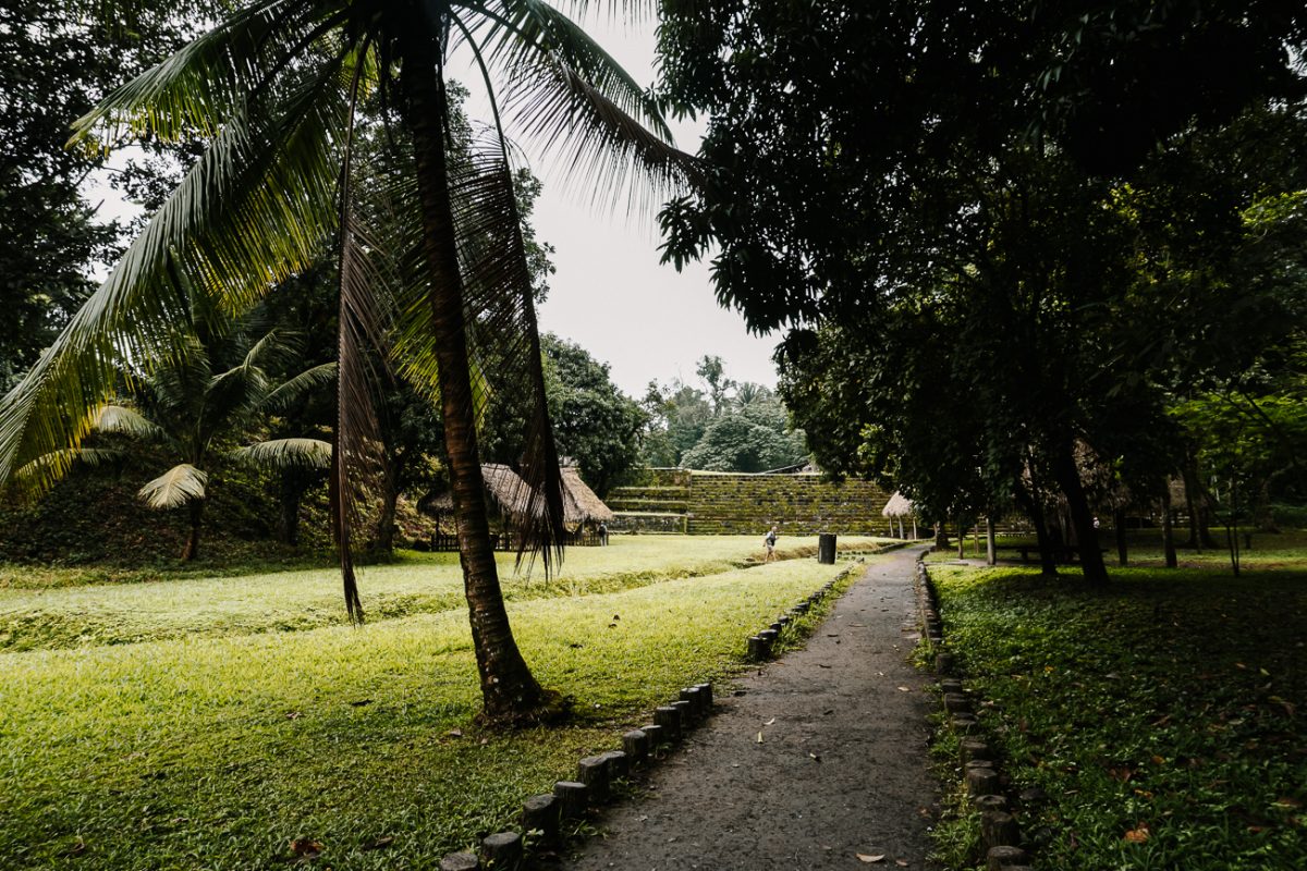 Quirigua ruins