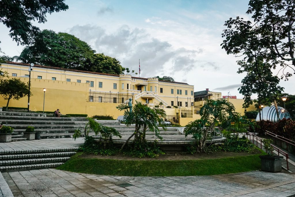 Museo Nacional, one of the cultural things to do in San Jose Costa Rica.