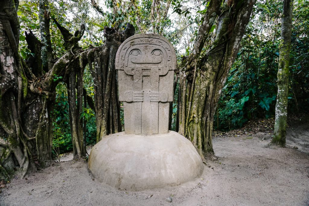 San Agustín is een van de archeologische bezienswaardigheden in Colombia.