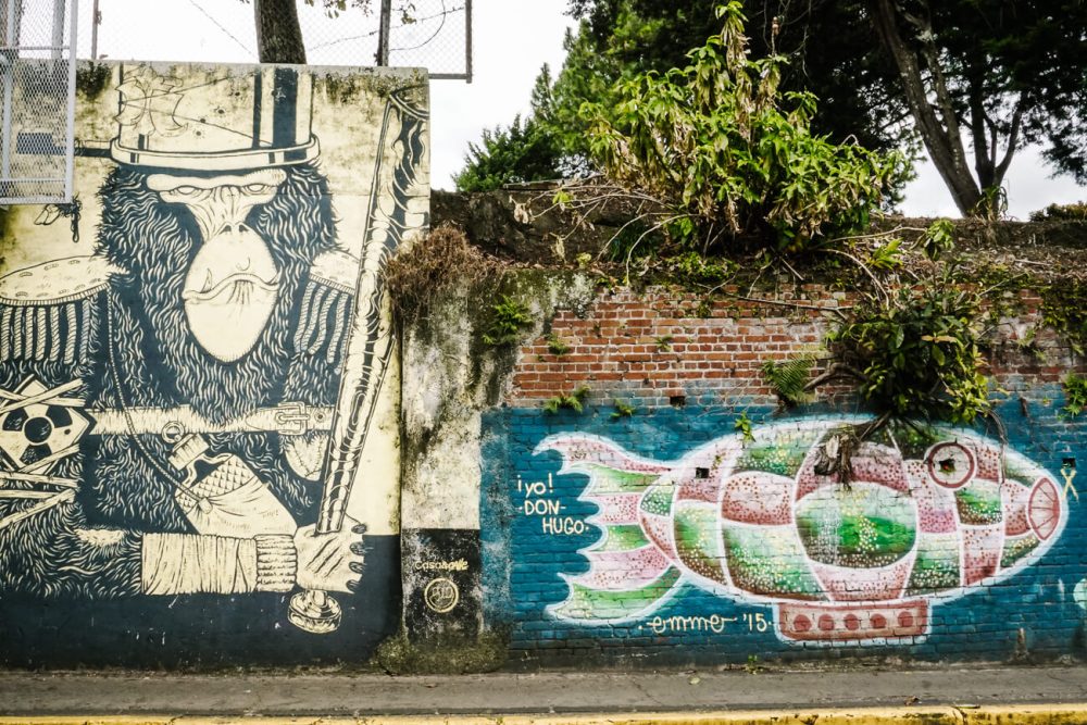 Street art in San Jose Costa Rica