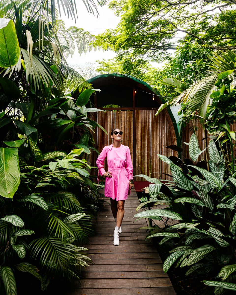 Deborah at Sazagua Boutique Hotel in Colombia coffee region.