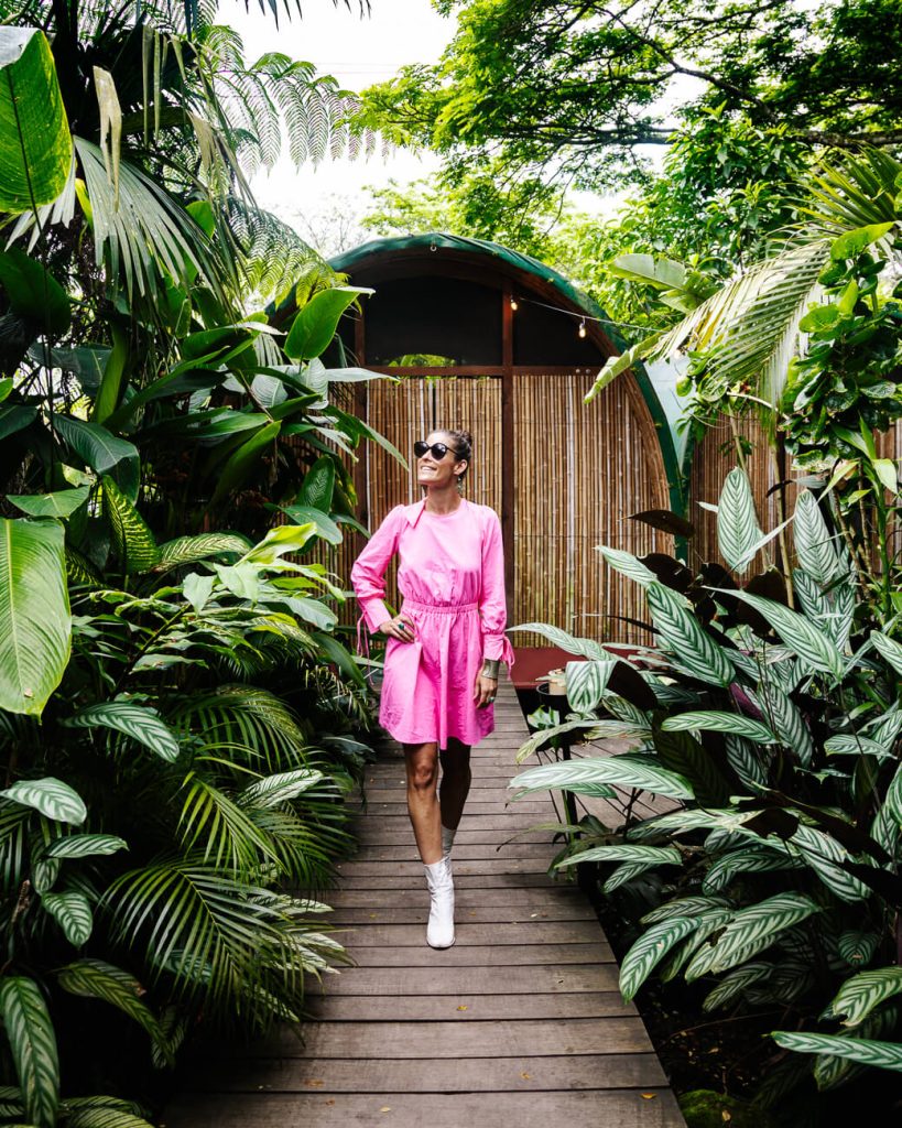 Deborah in Sazagua Boutique Hotel, one of the best boutique hotels in the coffee region of Colombia.