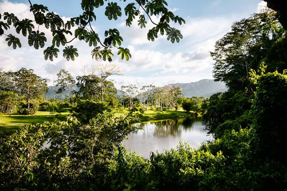 The Rainforest Lodge at Sleeping Giant is located on the Sibun River, at the foot of the Maya Mountains.