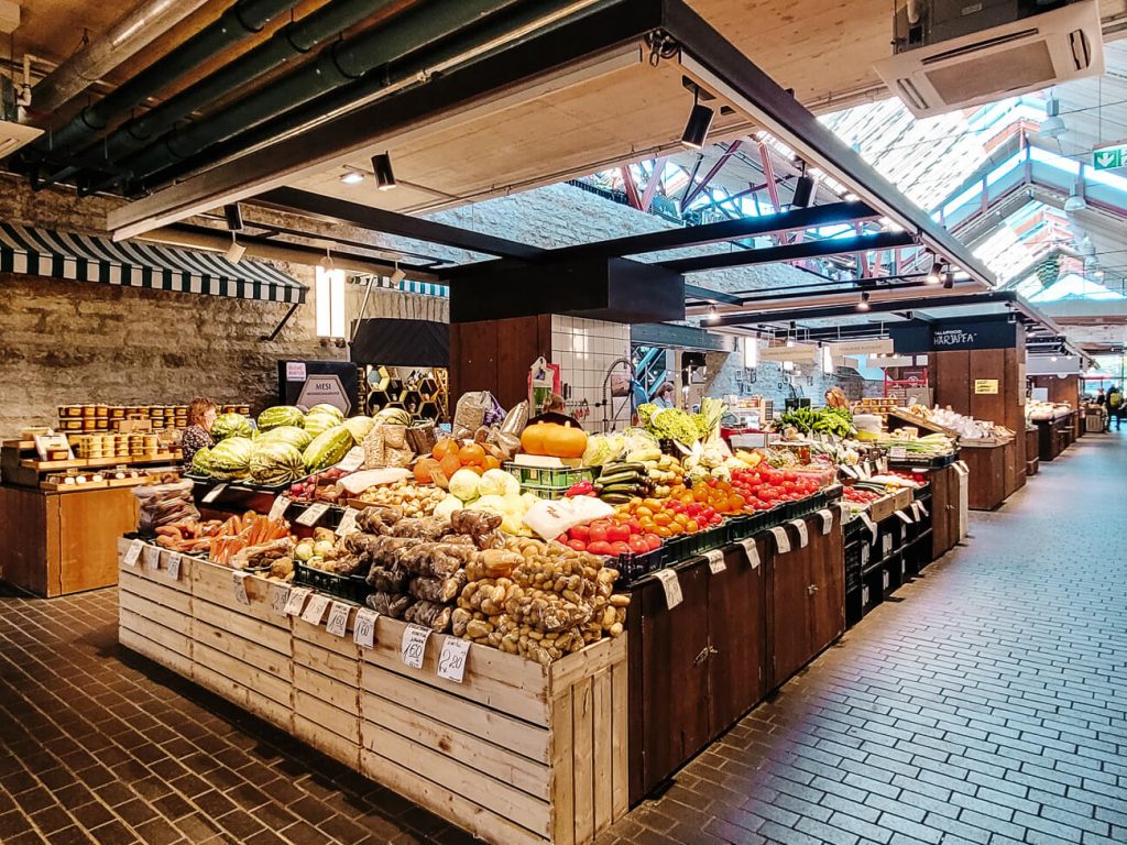 fruits and vegetables Balti Jaama Turg – a hip food market in Kalamaja Tallinn