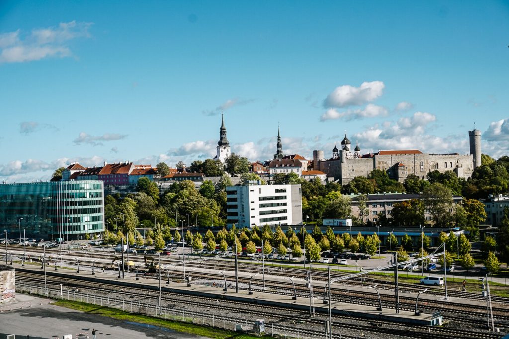 roof terrace of Fotografiska Photography Museum in Telliskivi