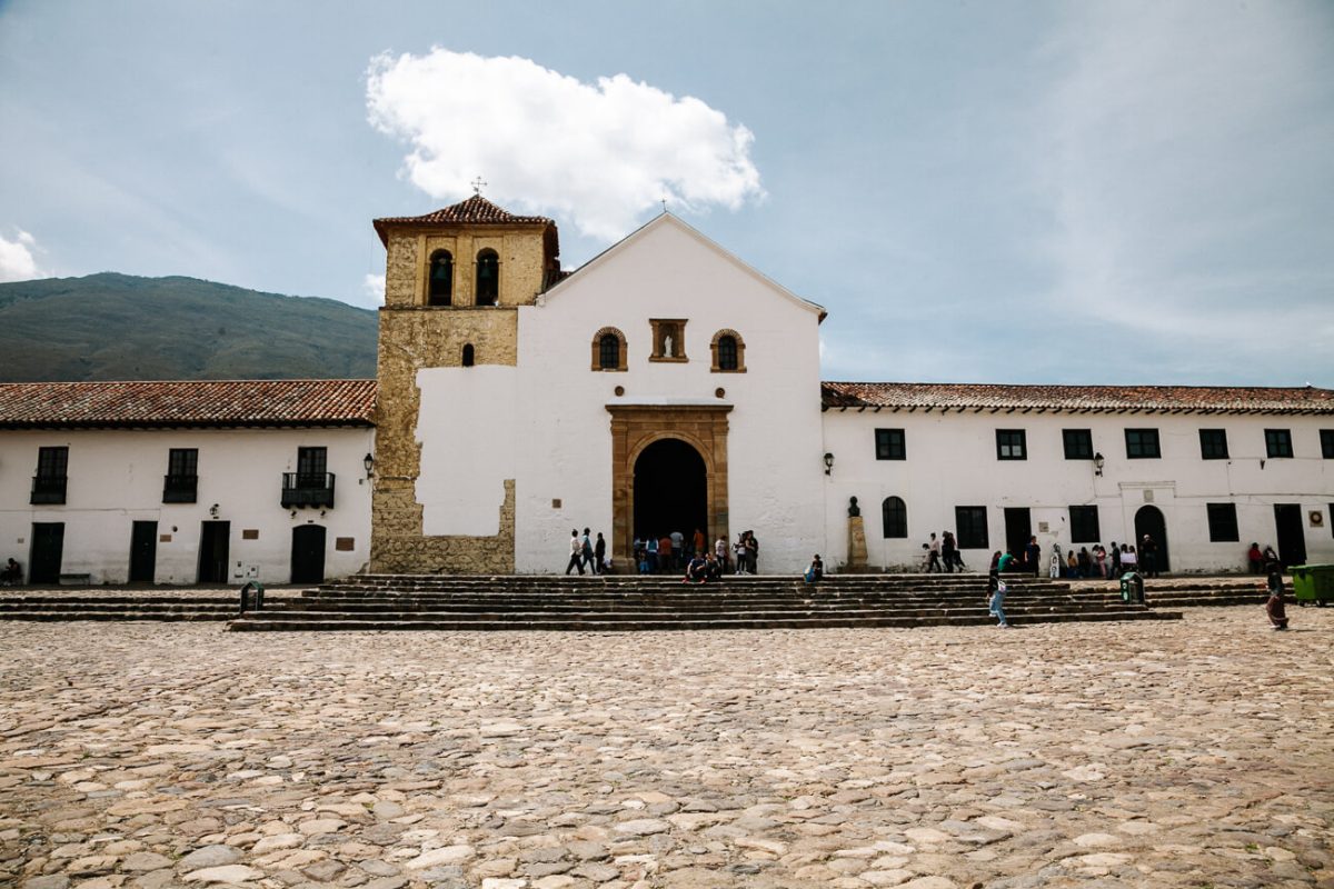 Cathedral of Villa de Leyva in Colombia