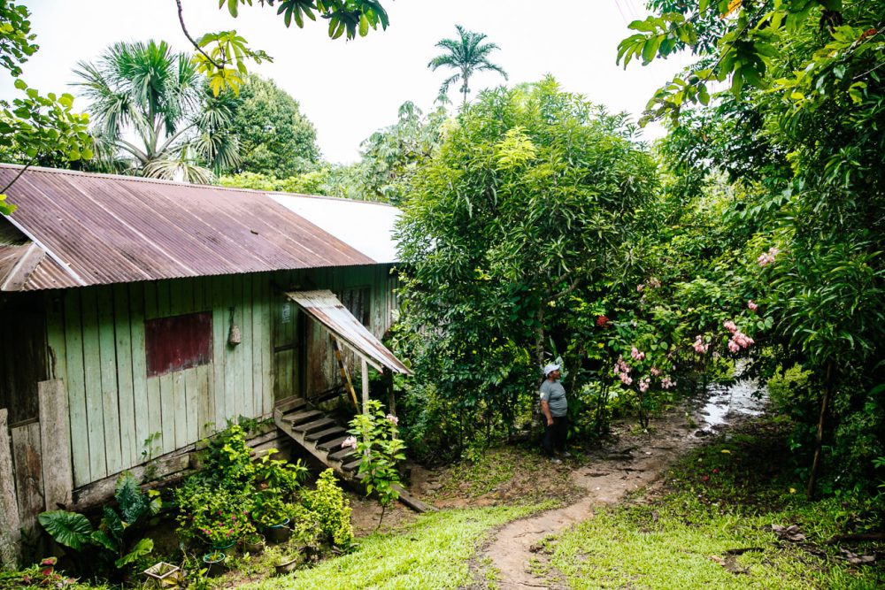 houses in Mocagua village