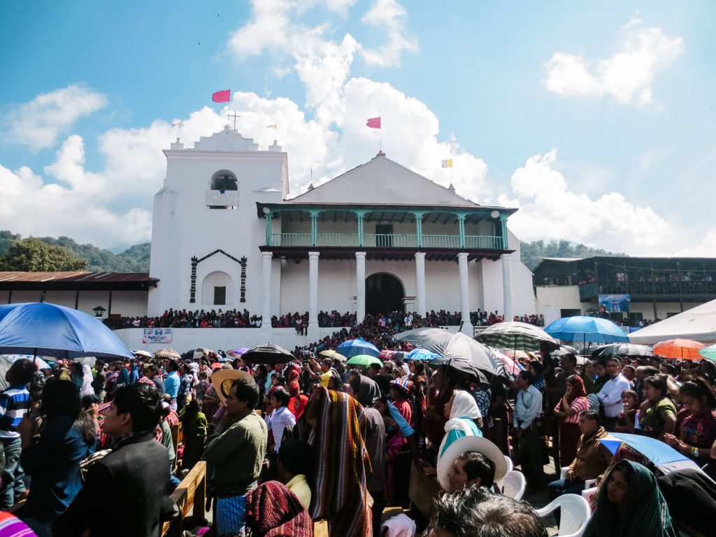 church in Santiago de Atitlan Guatemala