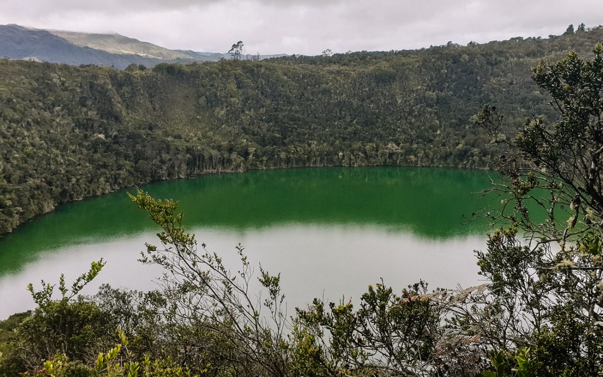 The lake of Guatavita is a special lake, due to its historical significance. 