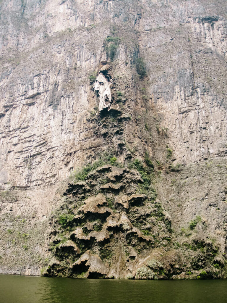 Visit Arbol de Navidad, along the Canyon del Sumidero, during your trip to Chiapas Mexico.