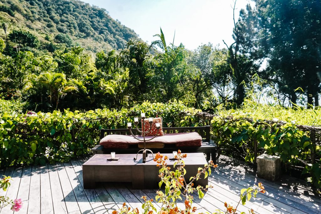 seating area at Casa Prana Atitlan