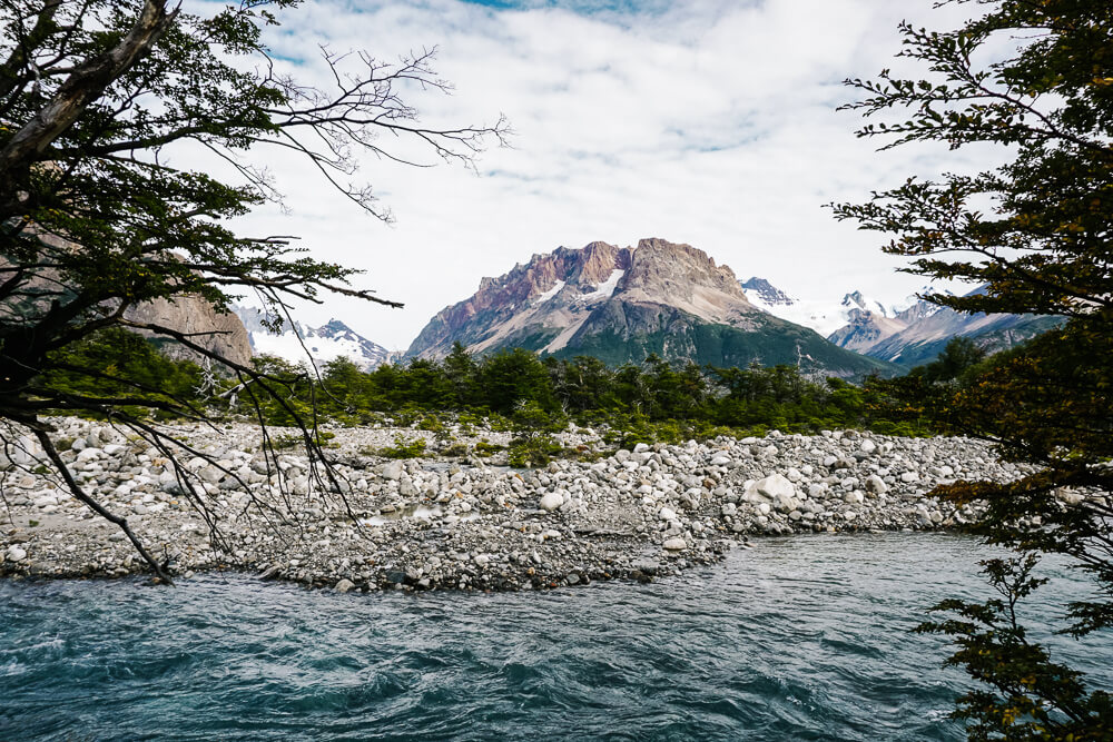 View during one of the best day hikes in El Chaltén, to Laguna de los Tres.