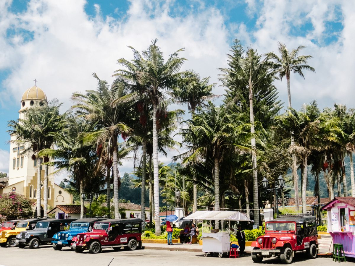 Willy's jeeps in Salento.