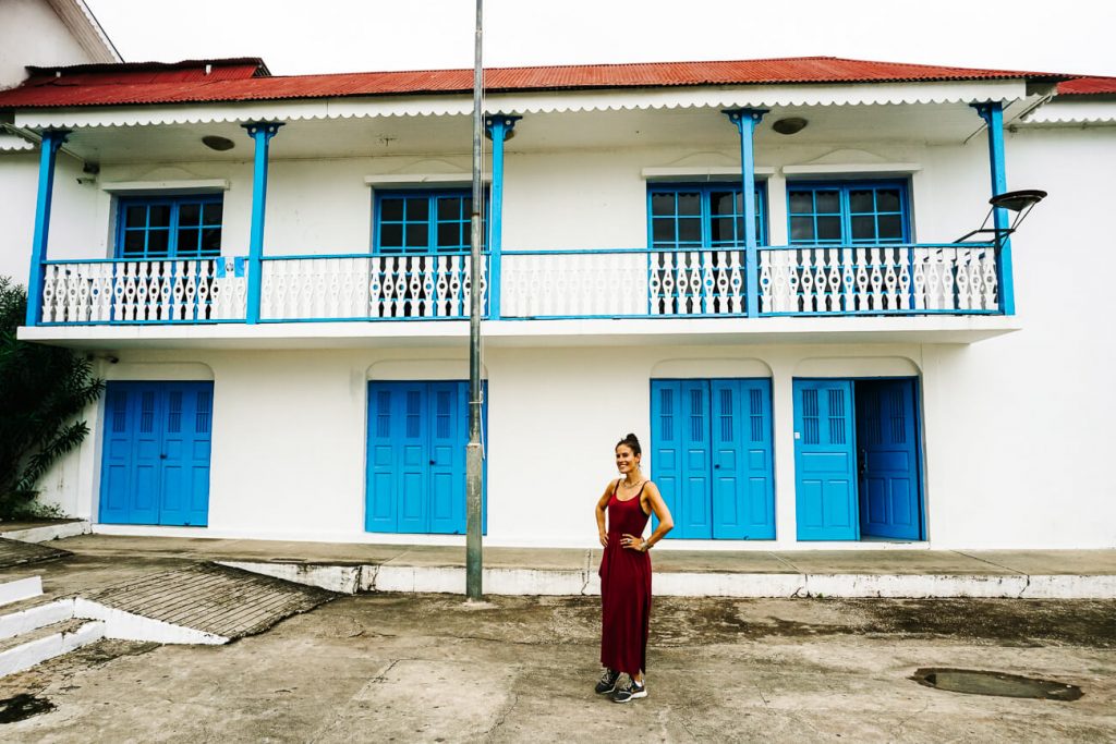 women in plaza in Flores Guatemala