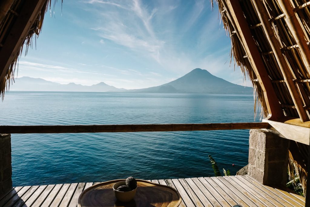 view La Fortuna Lake atitlan