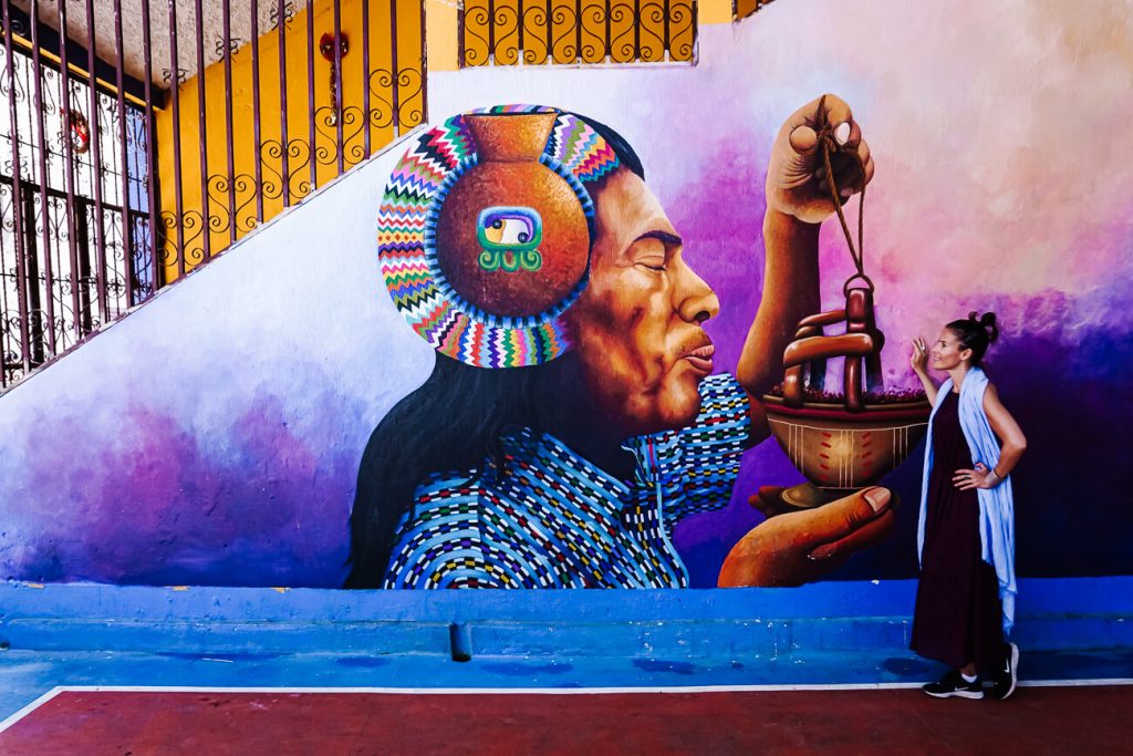 streetart inn San Juan La Laguna