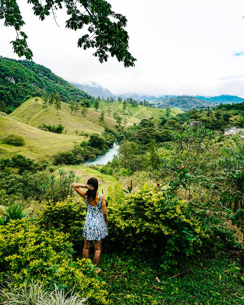 Lanquin view of surroundings