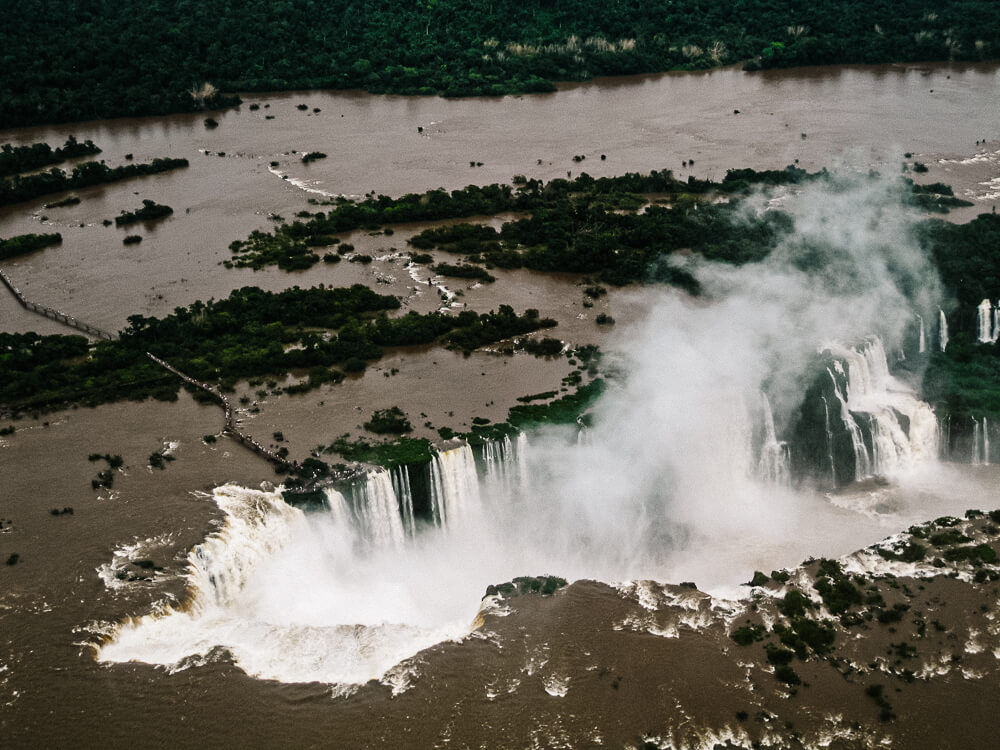 Visiting Iguazu falls is one of the best things to do during a 10 days in Argentina itinerary.