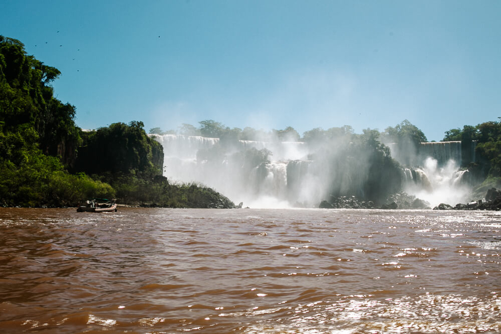 Iguazú Falls, one of the most beautiful national parks in Argentina.